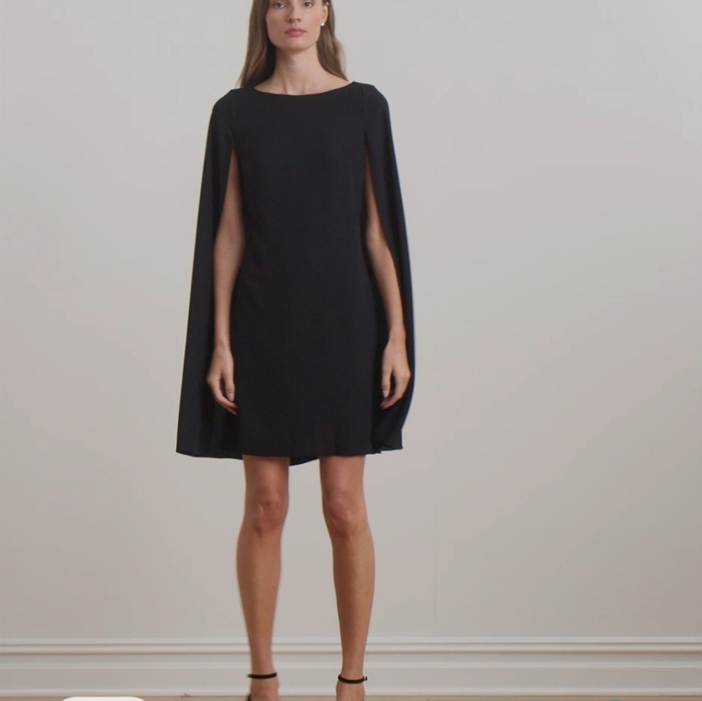 Lauren Ralph Lauren PETRA/ Cape LONG SLEEVE DRESS - Cocktail dress / Party Dress - Picture 5 of 12